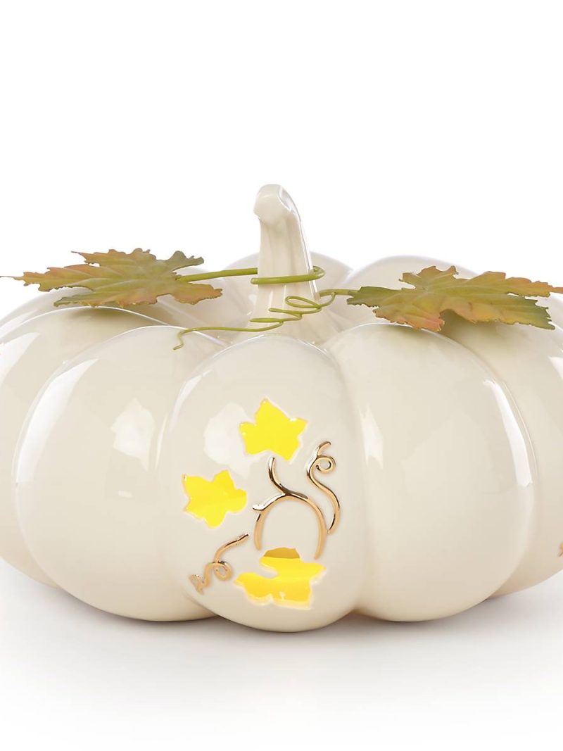 Pierced Lit Pumpkin Short