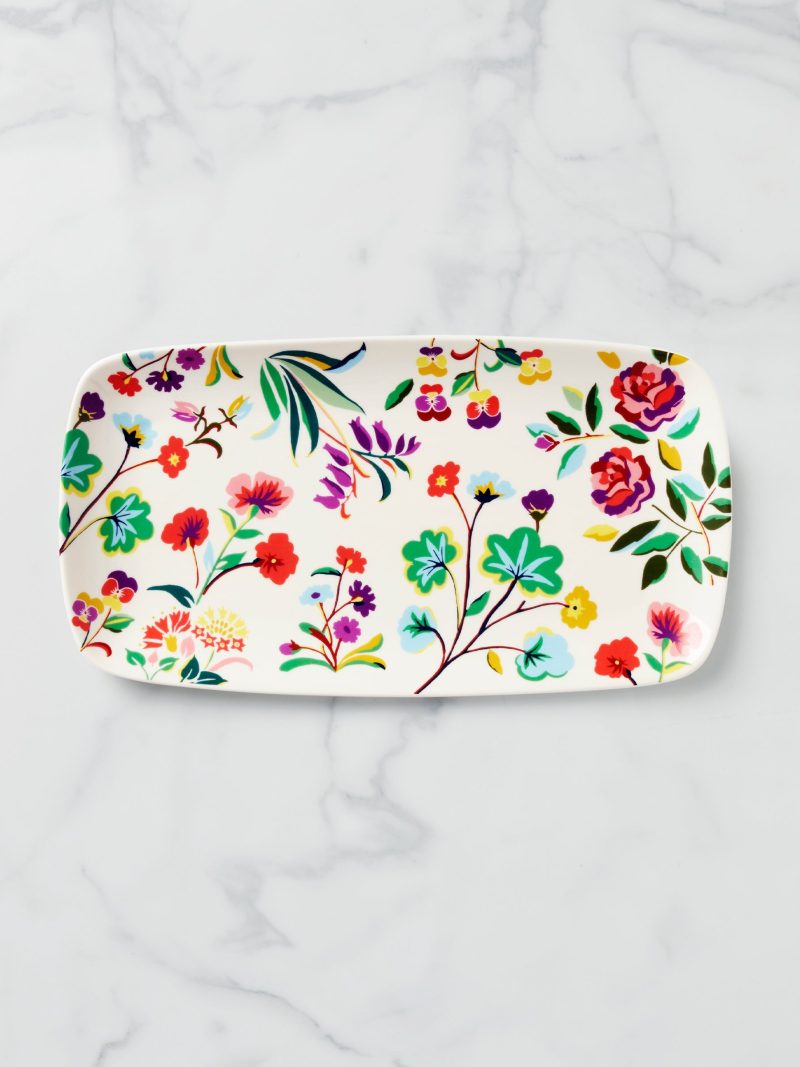 Garden Floral Hors d'Oeuvres Tray